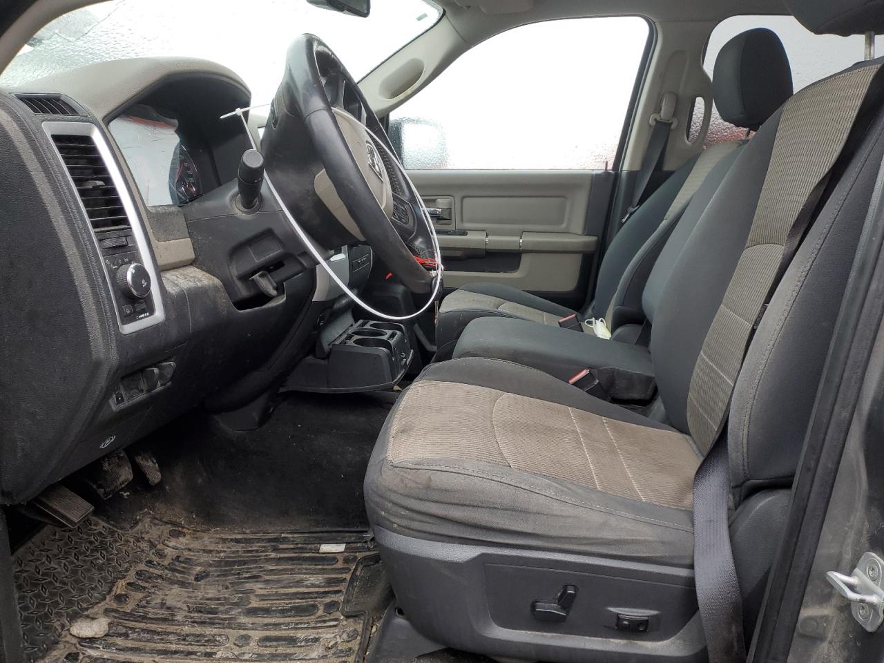 2012 Dodge RAM VIN 1C6RD7LT5CS175838 Copart auction photo, front end damage thumbnail 7
