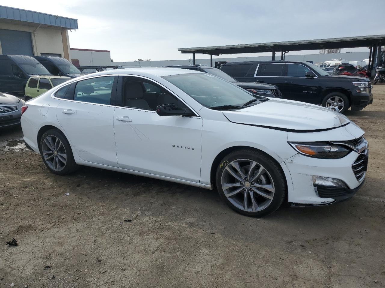 2022 Chevrolet Malibu VIN 1G1ZD5ST9NF149407 Copart auction photo, front end damage thumbnail 4