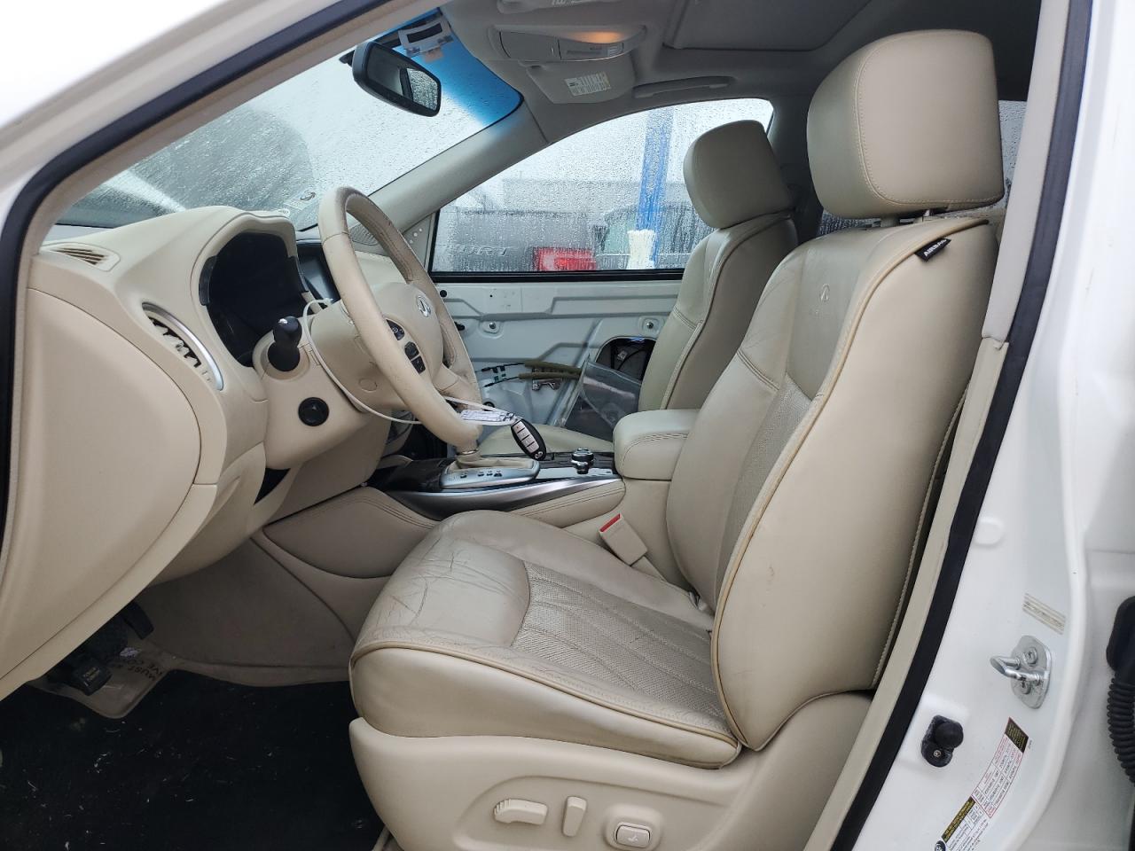 2013 Infiniti JX VIN 5N1AL0MN4DC305292 Copart auction photo, front end / side damage thumbnail 7