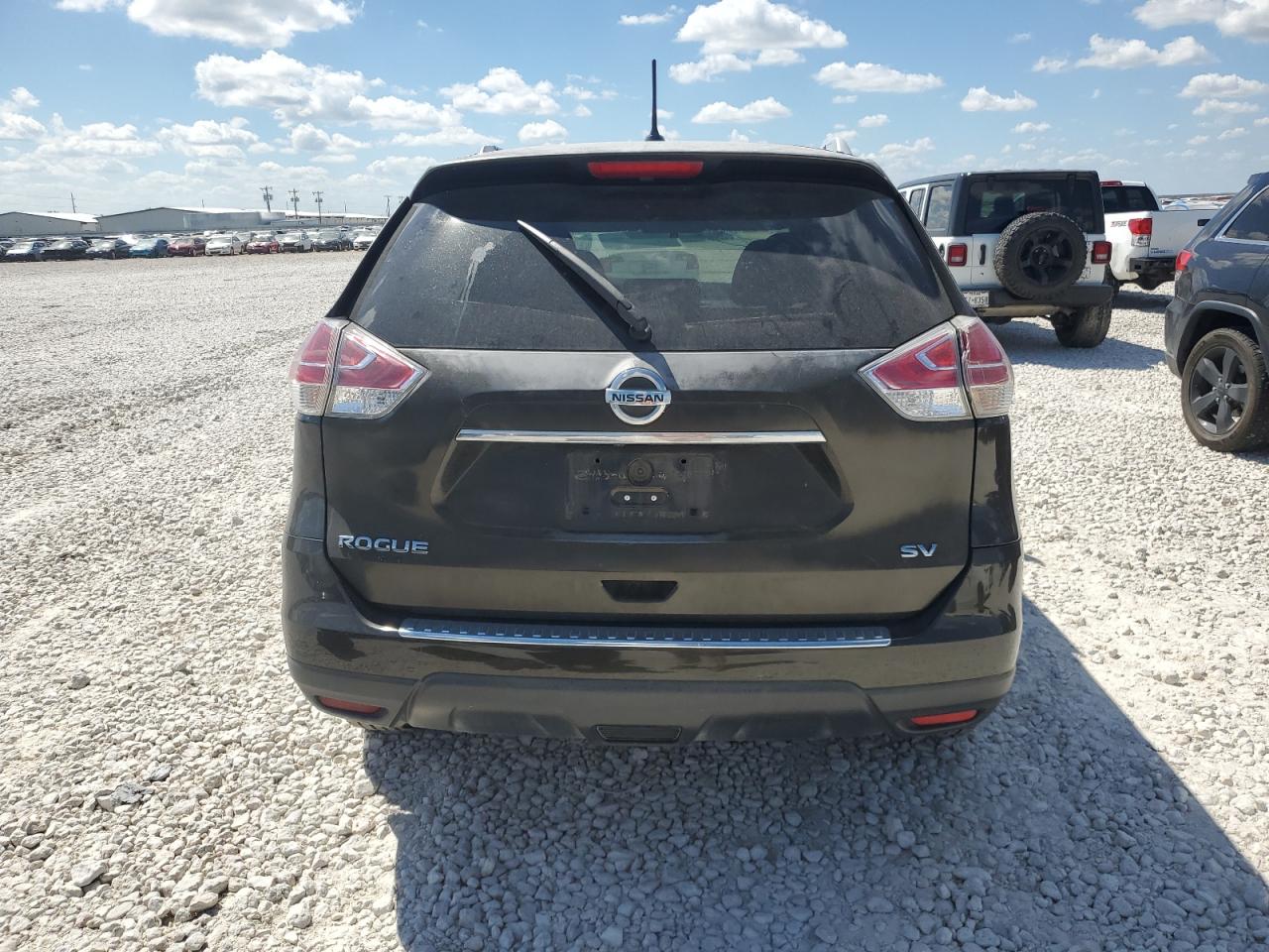 2015 Nissan Rogue VIN KNMAT2MT6FP514690 Copart auction photo, front end / side damage thumbnail 6