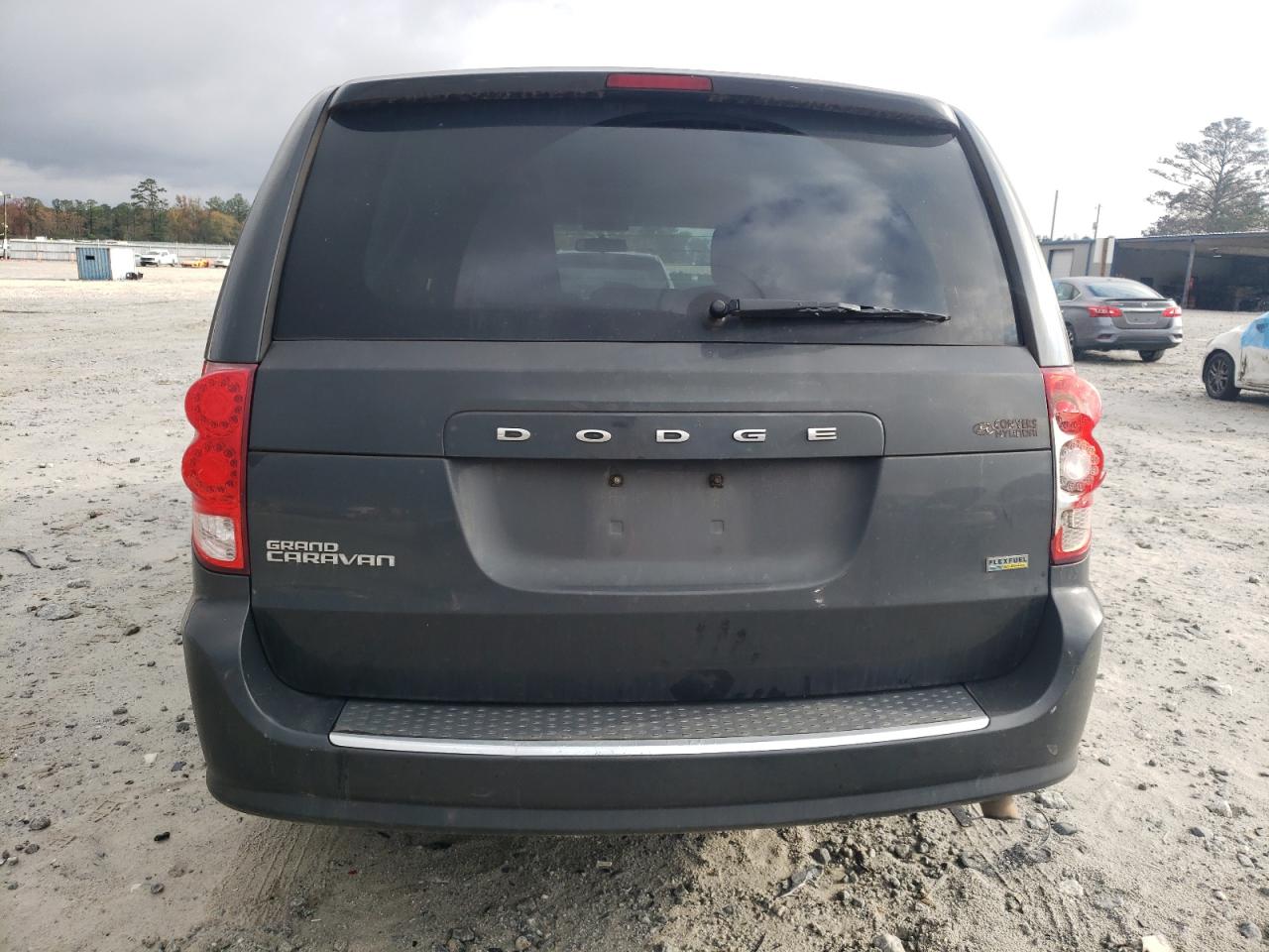 2012 Dodge Caravan VIN 2C4RDGCG9CR203167 Copart auction photo, front end / side damage thumbnail 6
