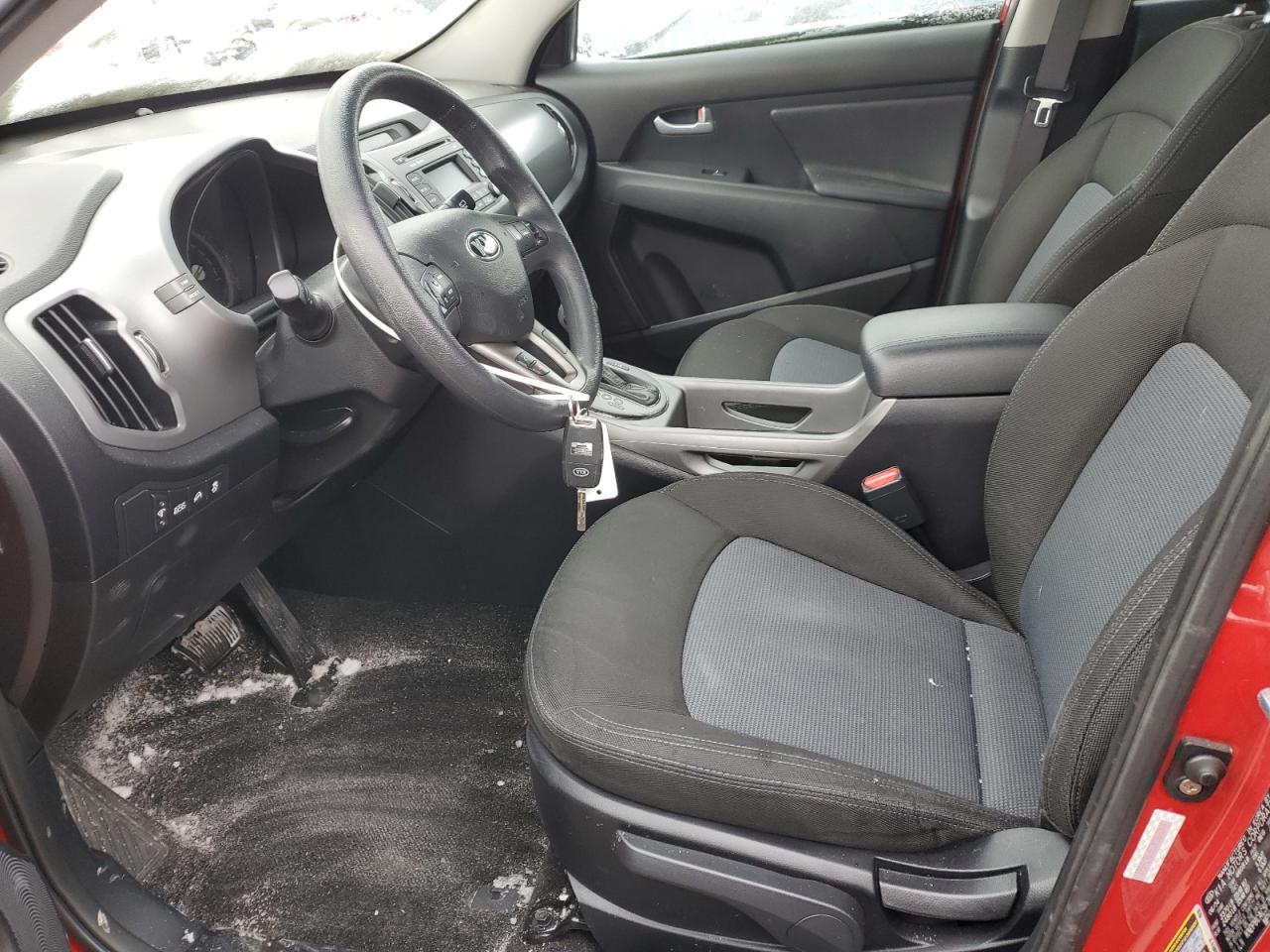 2015 KIA Sportage VIN KNDPBCAC5F7676561 Copart auction photo, side / front end damage thumbnail 7