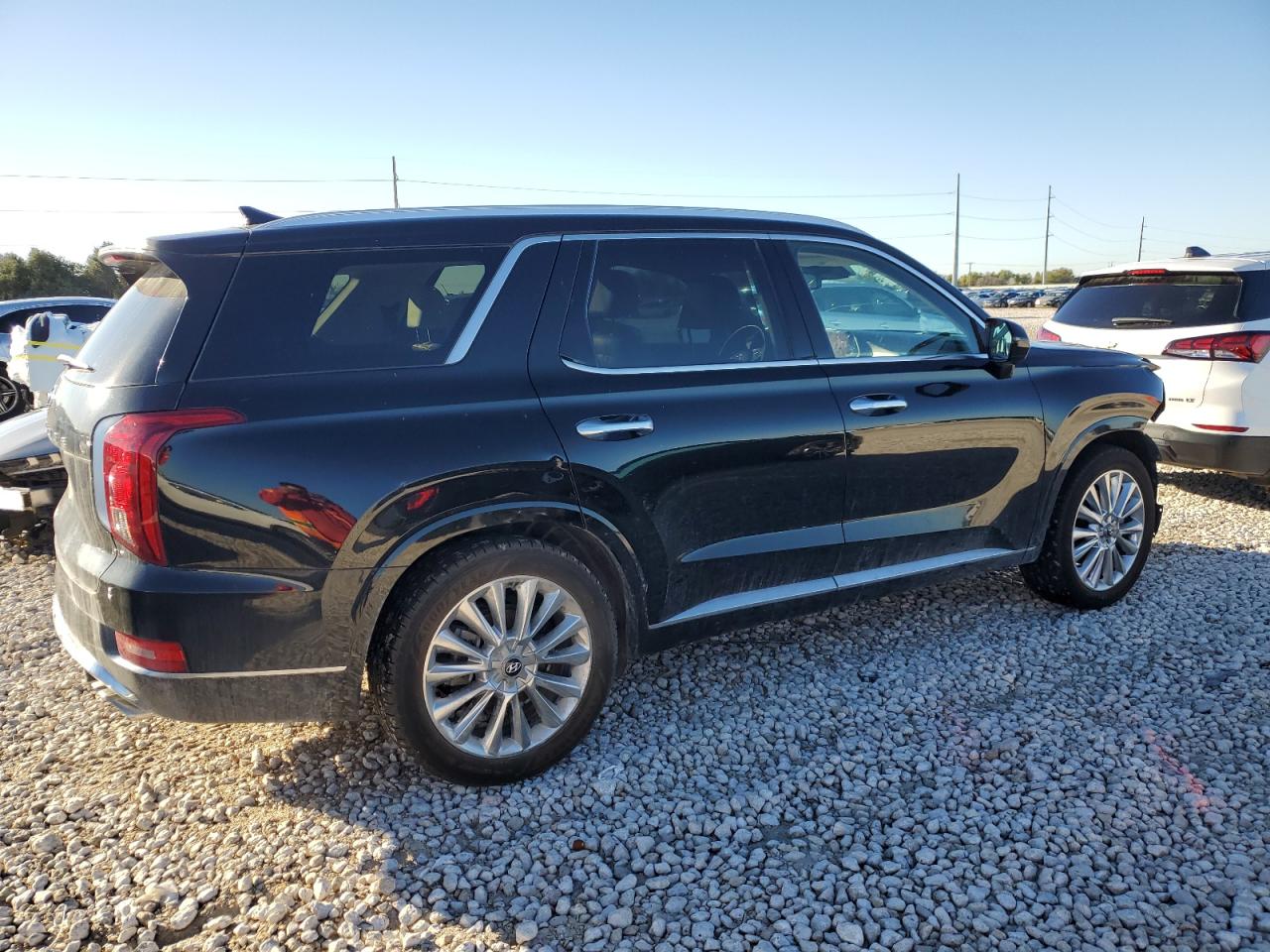2020 Hyundai Palisade VIN KM8R54HEXLU172044 Copart auction photo, all over damage thumbnail 3