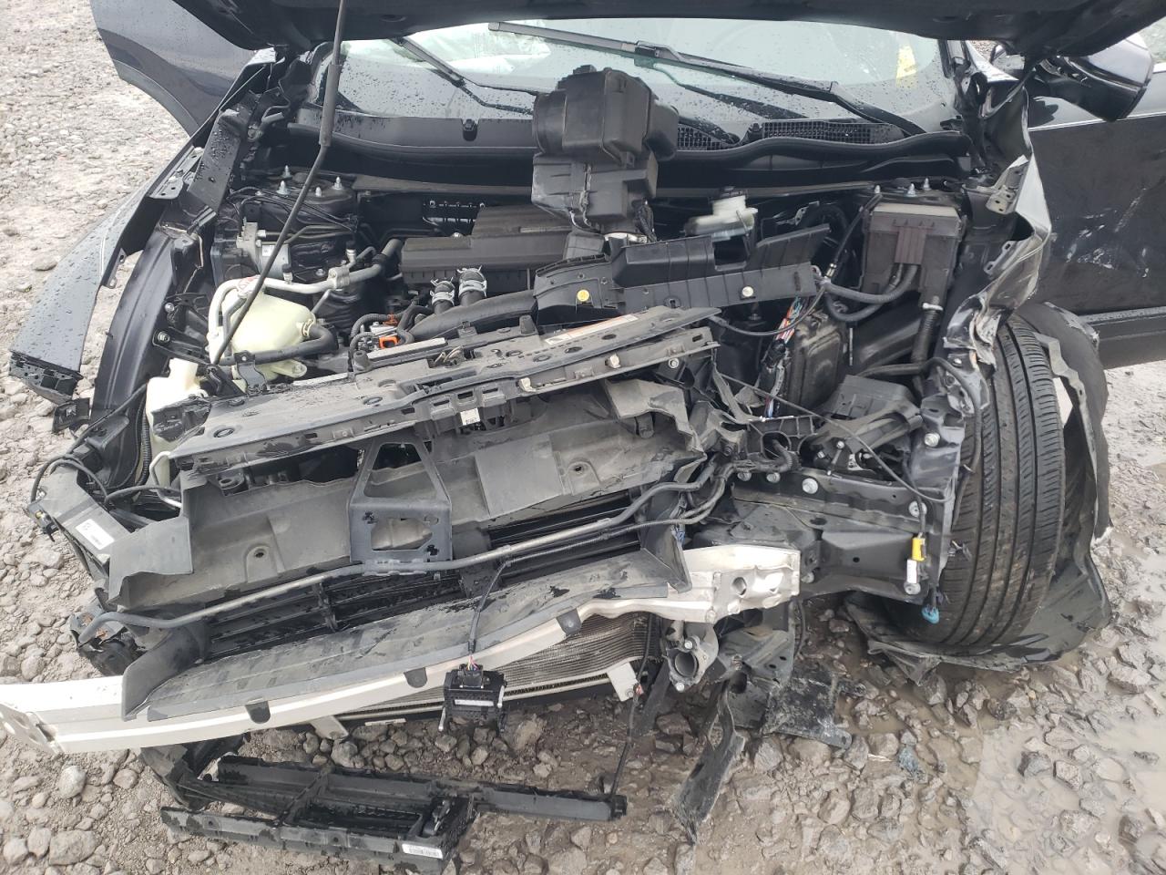 2018 Honda CR-V VIN 5J6RW1H52JL011605 Copart auction photo, all over damage thumbnail 12