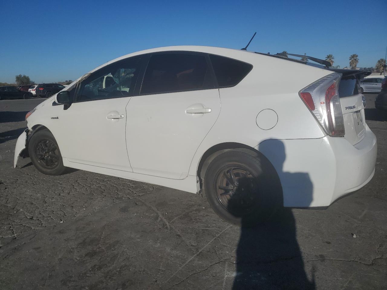 2013 Toyota Prius VIN JTDKN3DU1D5656998 Copart auction photo, front end / side damage thumbnail 2