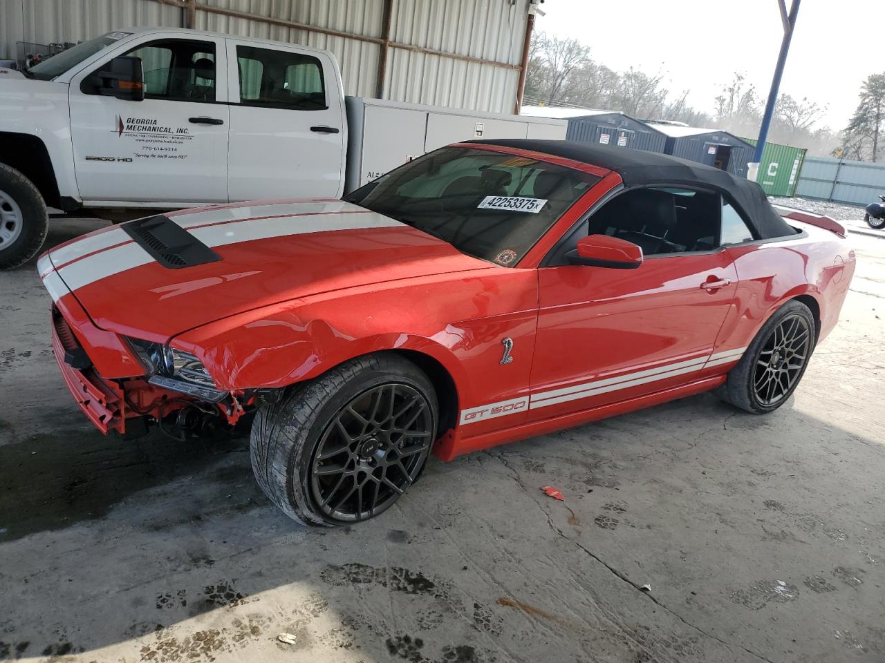 2013 Ford Mustang VIN 1ZVBP8KZ2D5258721