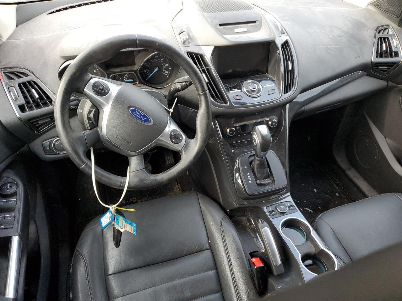 2015 Ford Escape VIN 1FMCU9J9XFUC12467 Copart auction photo, water/flood damage thumbnail 8