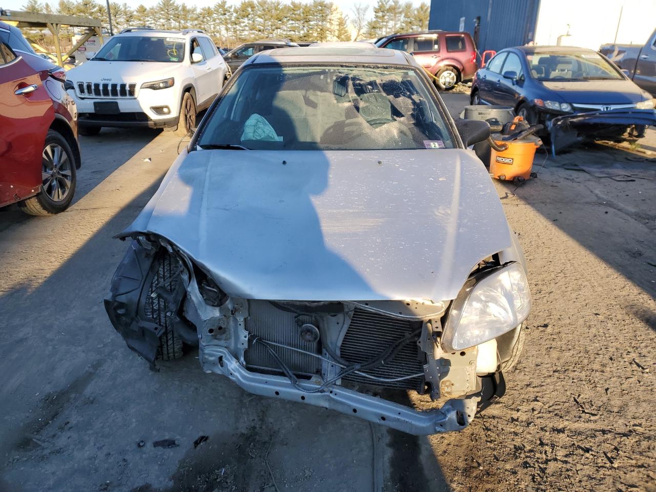 1999 Honda Civic VIN 1HGEJ8640XL011490 Copart auction photo, front end damage thumbnail 5