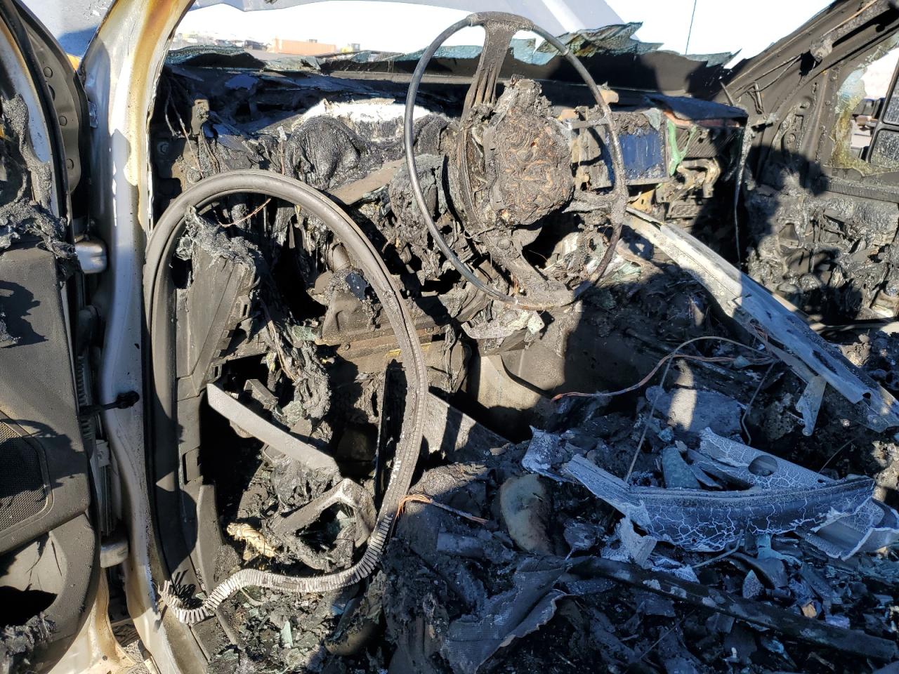 2017 Ford F350 VIN 1FT8W3BT2HEC92694 Copart auction photo, burn damage thumbnail 8