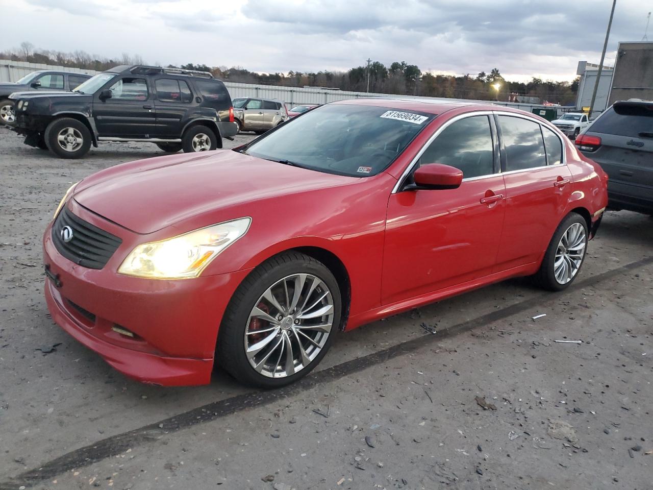 2009 Infiniti G VIN JNKCV61F29M362842