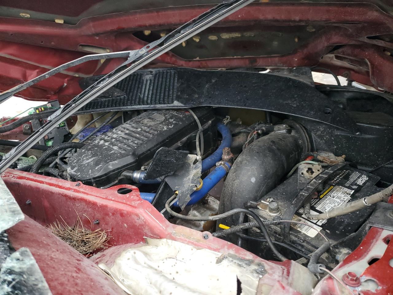 2008 Dodge RAM VIN 3D7KS28A98G116564 Copart auction photo, all over damage thumbnail 12
