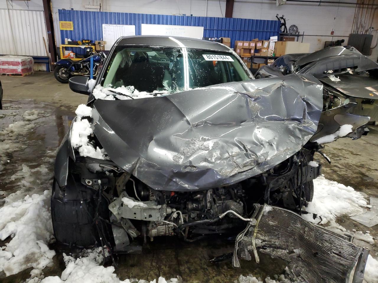 2017 Nissan Sentra VIN 3N1AB7AP5HL711567 Copart auction photo, front end damage thumbnail 5