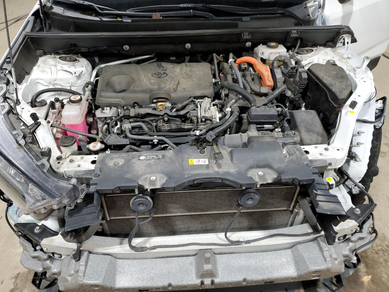 2019 Toyota RAV 4 VIN 2T3LWRFV8KW020935 Copart auction photo, front end / side damage thumbnail 12