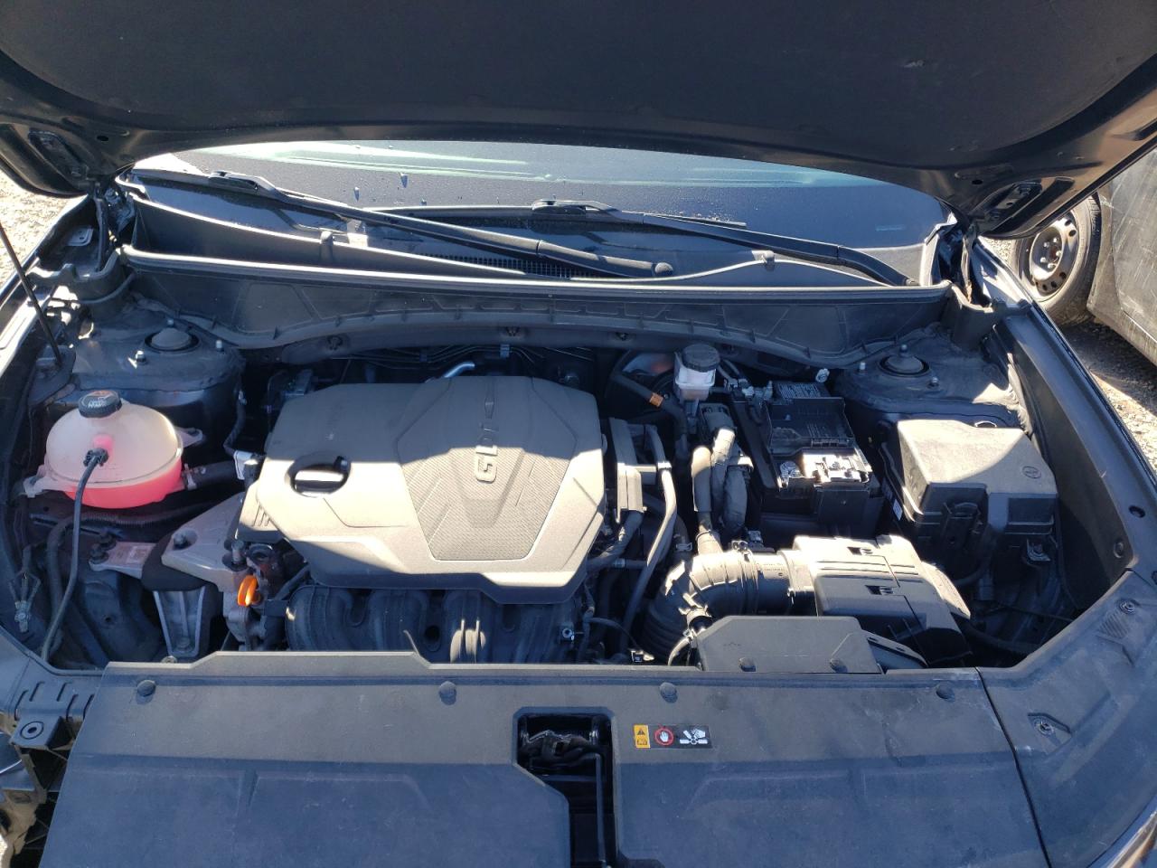 2022 Hyundai Tucson VIN 5NMJBCAE2NH069676 Copart auction photo, front end damage thumbnail 12