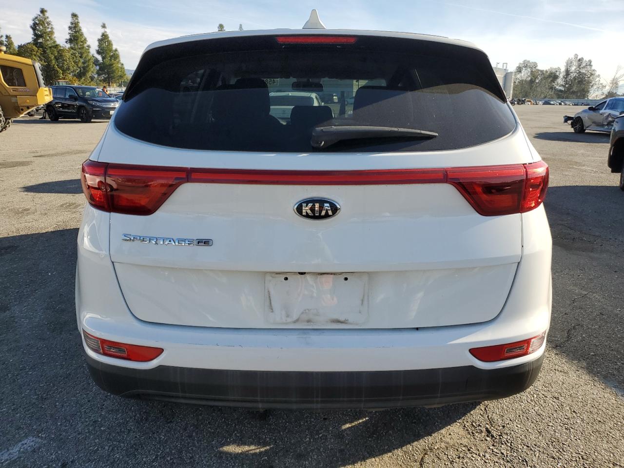 2018 KIA Sportage VIN KNDPM3AC7J7337111 Copart auction photo, front end / side damage thumbnail 6
