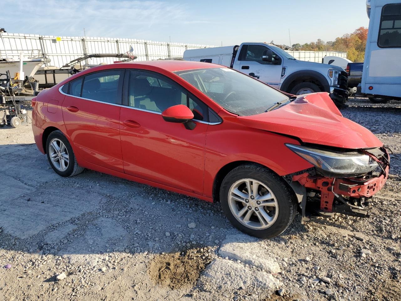 2018 Chevrolet Cruze VIN 1G1BE5SM3J7166182 Copart auction photo, front end damage thumbnail 4
