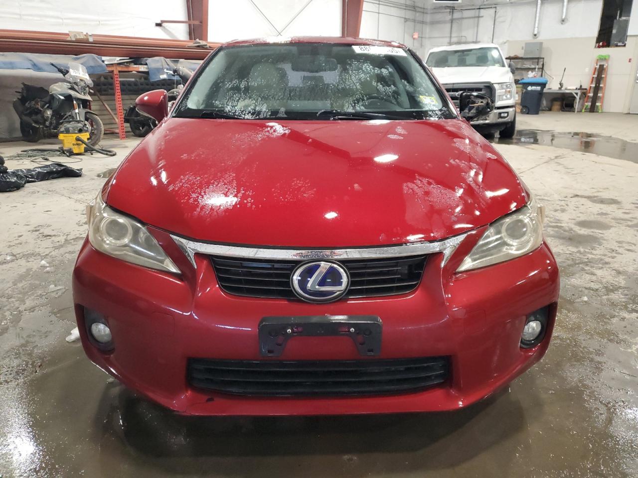 2012 Lexus CT VIN JTHKD5BH4C2057144 Copart auction photo, rear end / all over damage thumbnail 5