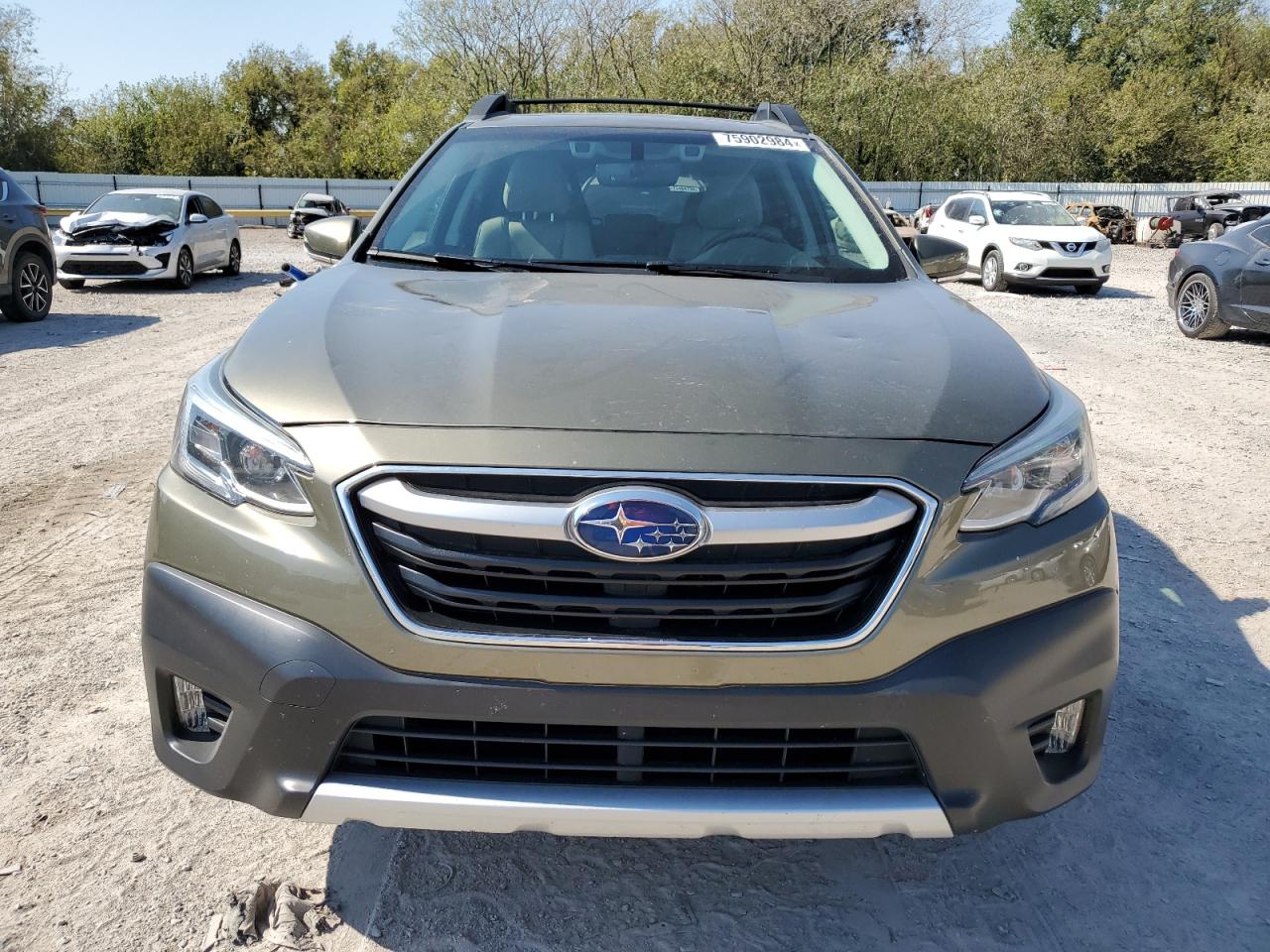 2021 Subaru Outback VIN 4S4BTANCXM3124687 Copart auction photo, hail / minor dent/scratches damage thumbnail 5