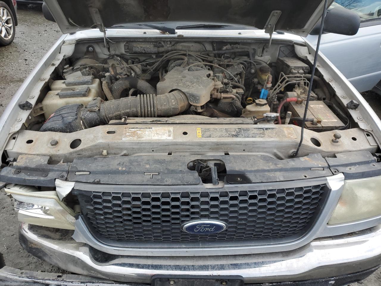 2001 Ford Ranger VIN 1FTZR15E51PB69561 Copart auction photo, all over damage thumbnail 11