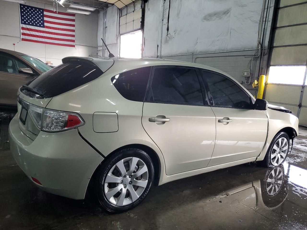 2009 Subaru Impreza VIN JF1GH61629H820856 Copart auction photo, front end / rear end damage thumbnail 3