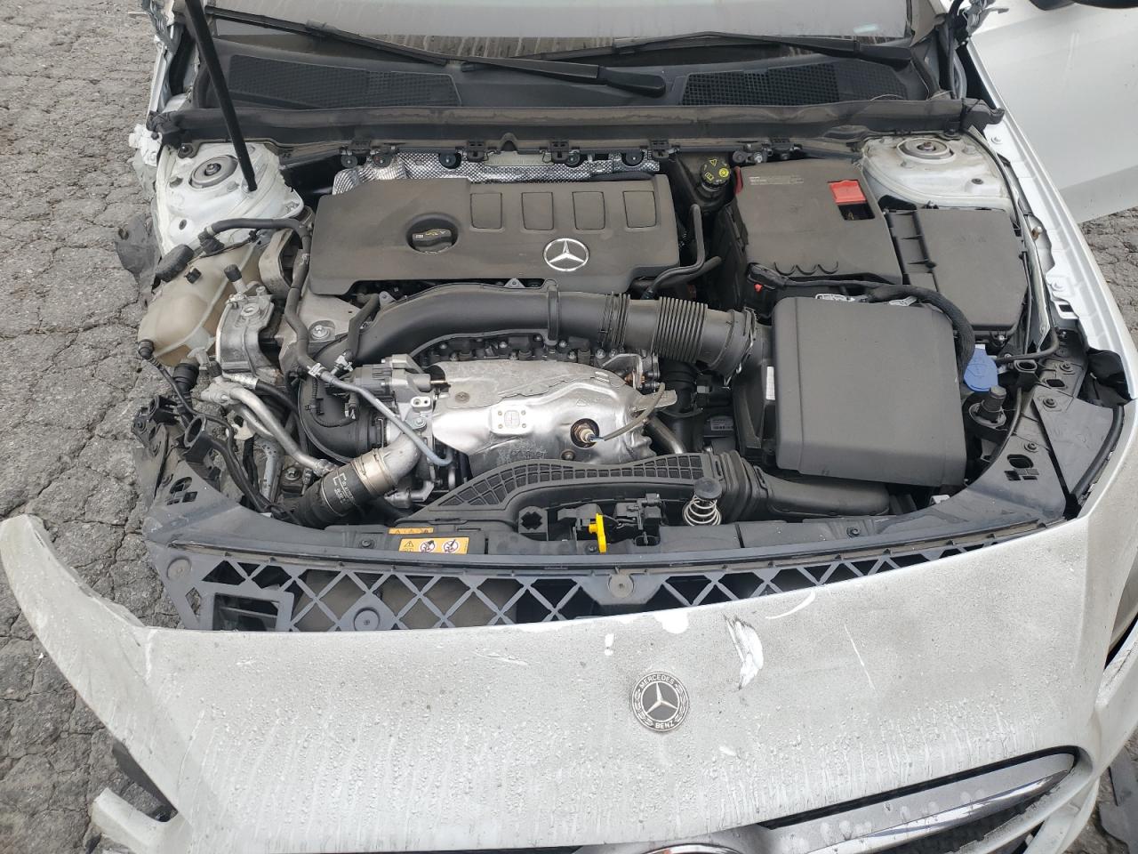 2021 Mercedes-Benz A-klasse VIN W1K3G4EB3MJ296485 Copart auction photo, front end damage thumbnail 11