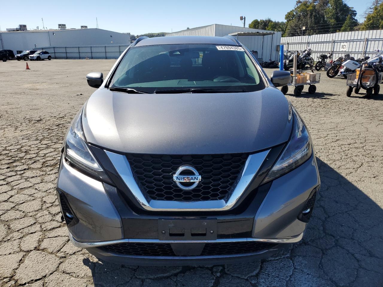 2021 Nissan Murano VIN 5N1AZ2BS8MC100092 Copart auction photo, rear end / side damage thumbnail 5