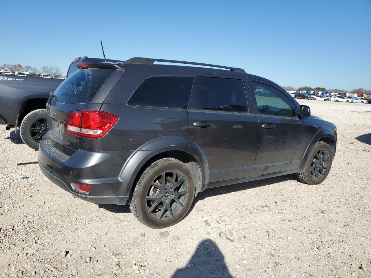 2019 Dodge Journey VIN 3C4PDCBB0KT853412 Copart auction photo, undercarriage / side damage thumbnail 3