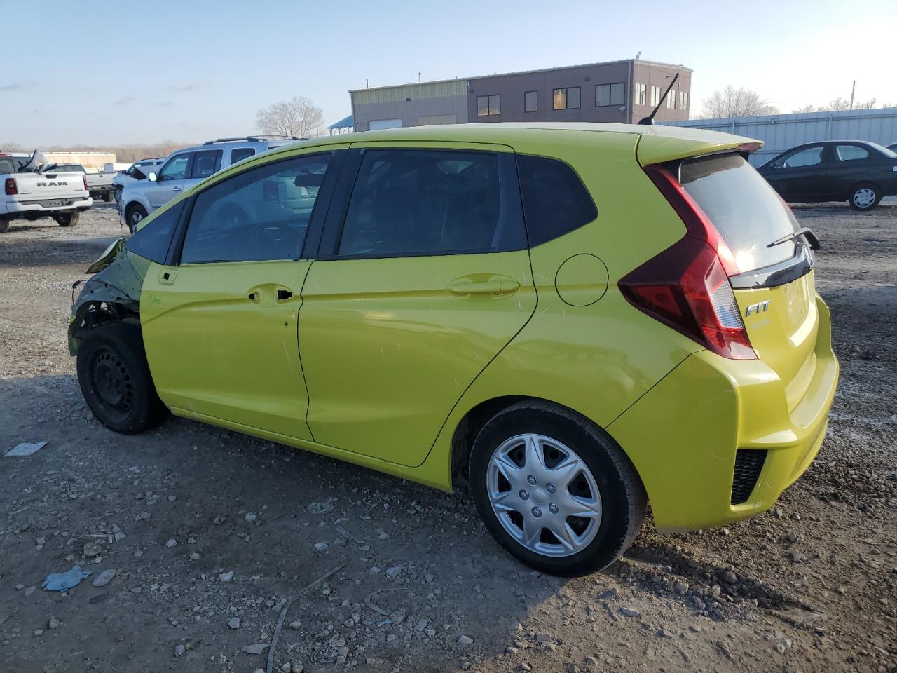 2016 Honda Fit VIN JHMGK5H56GX022476 Copart auction photo, all over / front end damage thumbnail 2