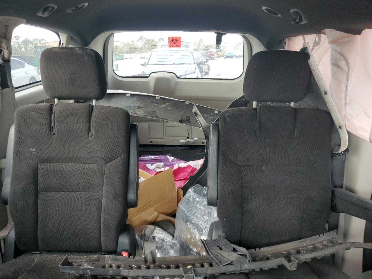 2016 Dodge Caravan VIN 2C4RDGBG4GR340475 Copart auction photo, front end / side damage thumbnail 10