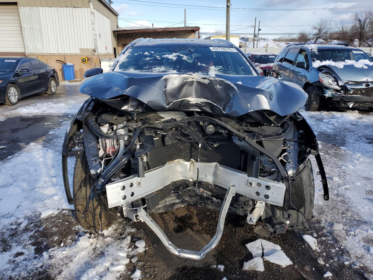 2022 Lexus NX VIN JTJAGCEZ8N2002807 Copart auction photo, front end / side damage thumbnail 5