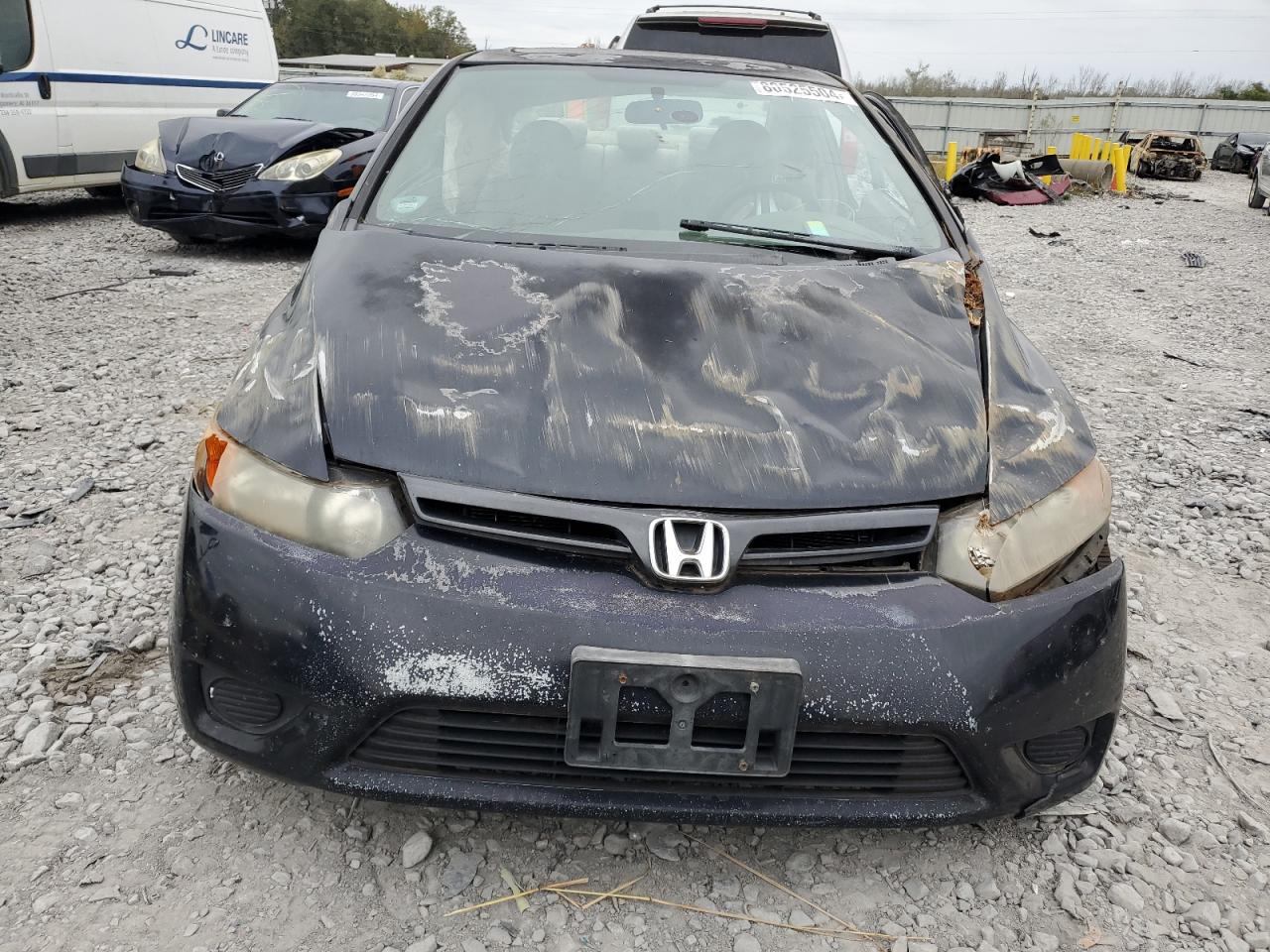 2006 Honda Civic VIN 2HGFG12896H579042 Copart auction photo, side damage thumbnail 5