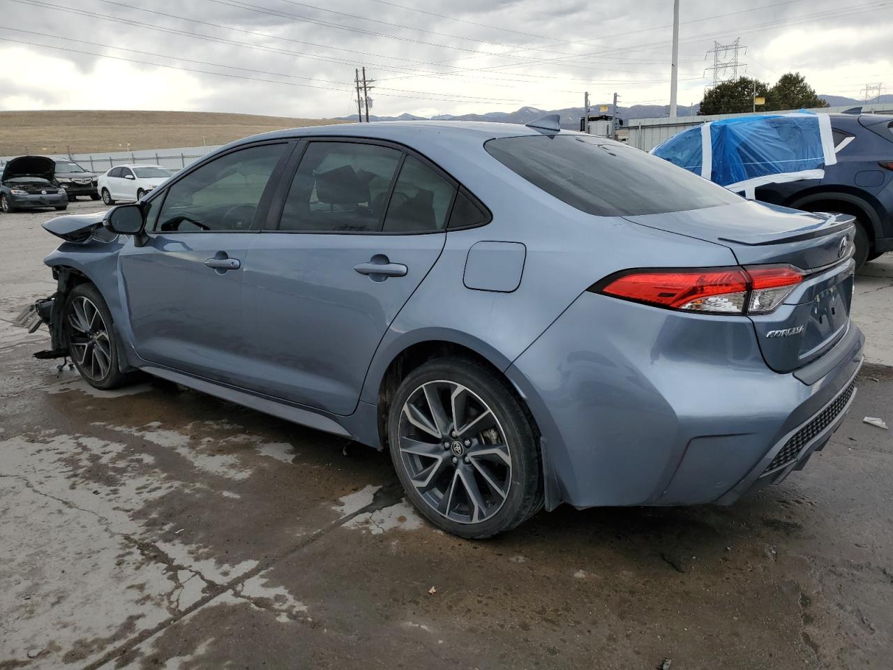 2020 Toyota Corolla VIN JTDS4RCE9LJ033554 Copart auction photo, front end damage thumbnail 2