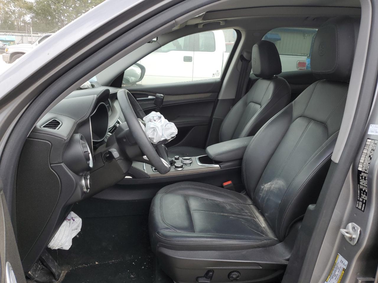 2021 Alfa Romeo Stelvio VIN ZASPAKBNXM7D18289 Copart auction photo, front end / side damage thumbnail 7
