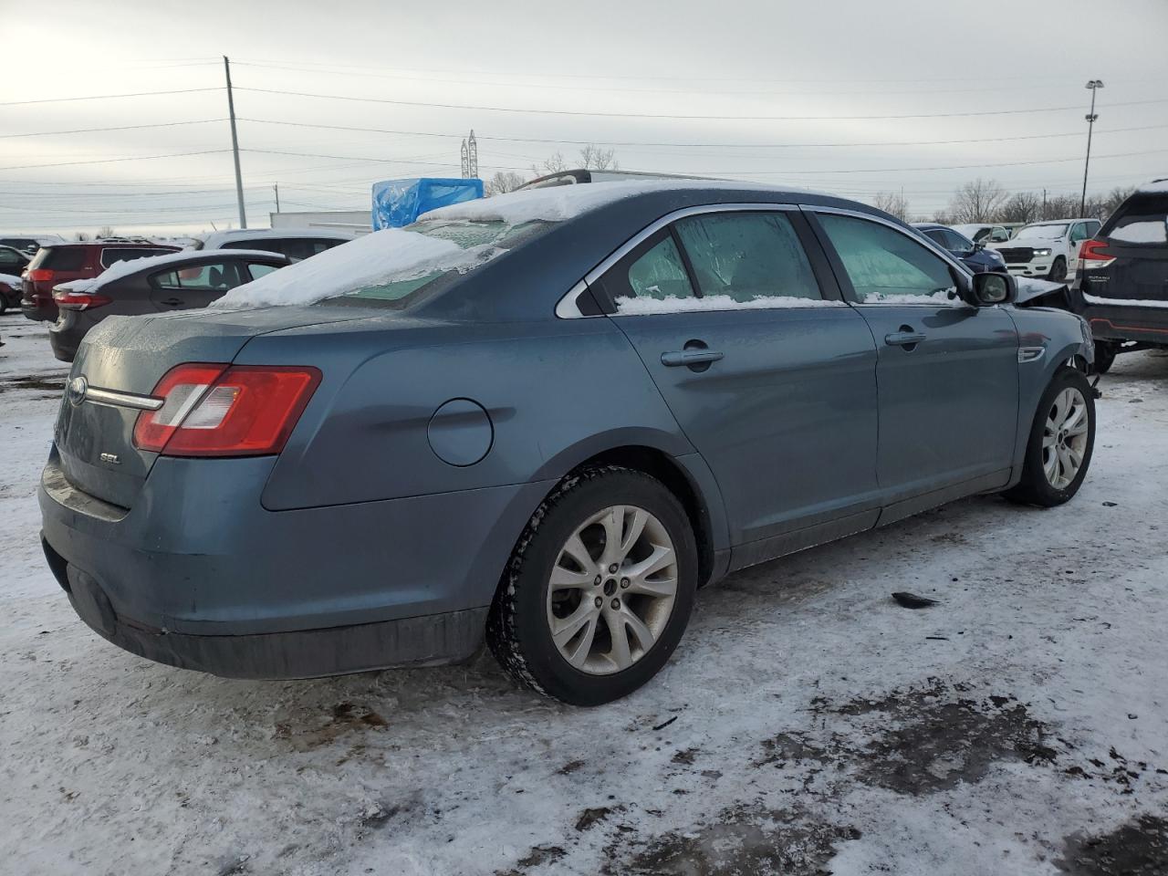 2010 Ford Taurus VIN 1FAHP2EW4AG107235 Copart auction photo, front end damage thumbnail 3