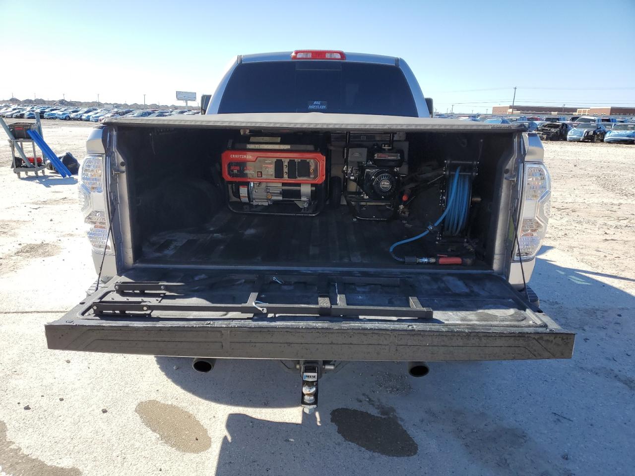 2014 Toyota Tundra VIN 5TFRY5F19EX167422 Copart auction photo, front end / frame damage damage thumbnail 6