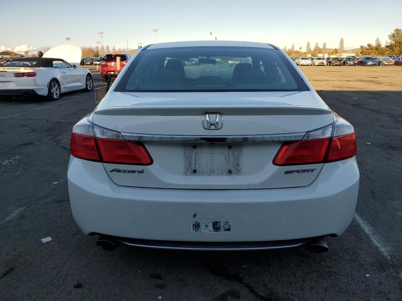 2015 Honda Accord VIN 1HGCR2F56FA071757 Copart auction photo, front end / side damage thumbnail 6