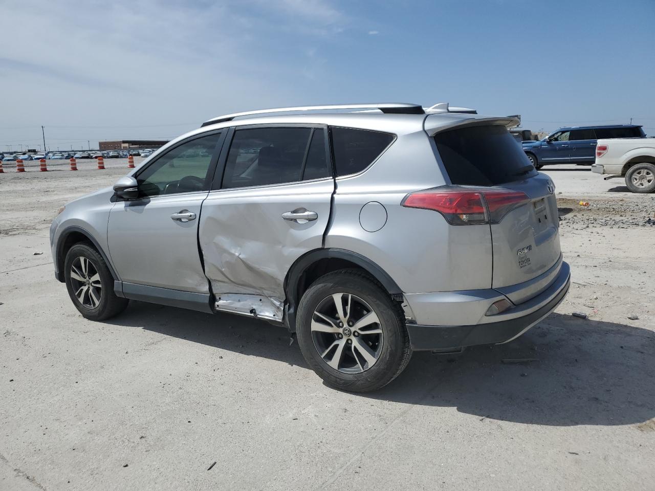 2018 Toyota RAV 4 VIN JTMWFREV8JJ200914 Copart auction photo, side / undercarriage damage thumbnail 2