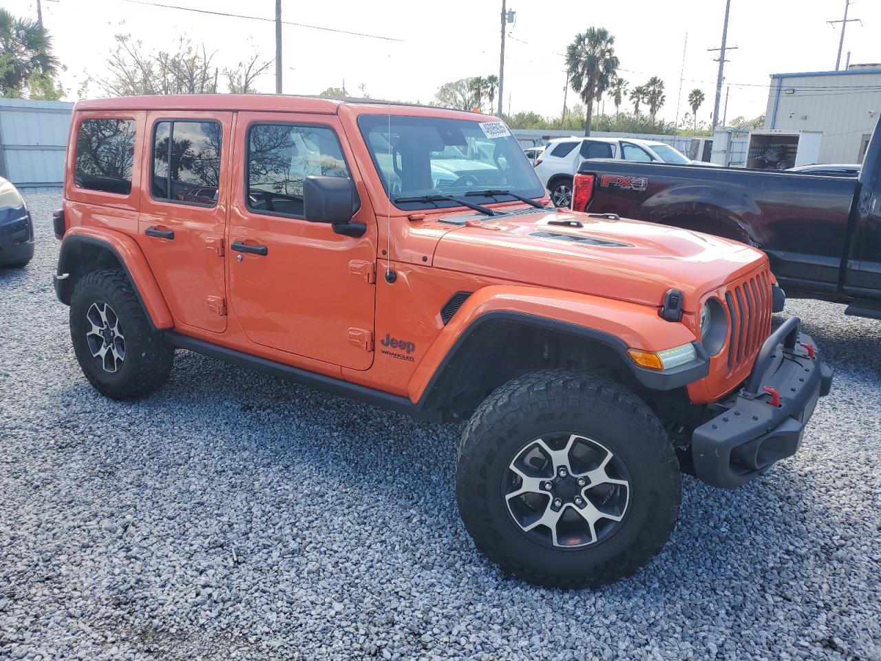 2019 Jeep Wrangler VIN 1C4HJXFG4KW666114 Copart auction photo, water/flood damage thumbnail 4
