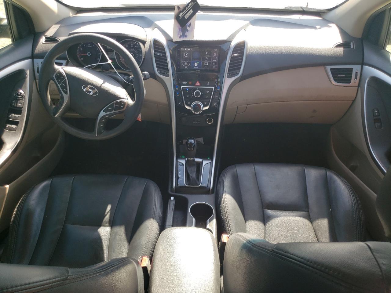 2014 Hyundai Elantra VIN KMHD35LH9EU215542 Copart auction photo, front end damage thumbnail 8