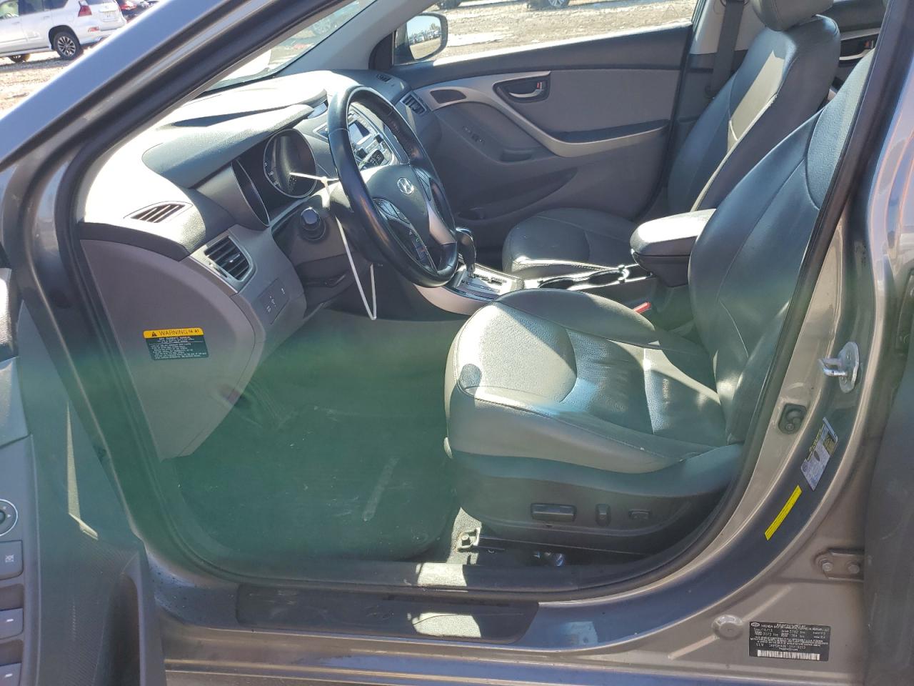 2013 Hyundai Elantra VIN 5NPDH4AE1DH419219 Copart auction photo, front end damage thumbnail 7