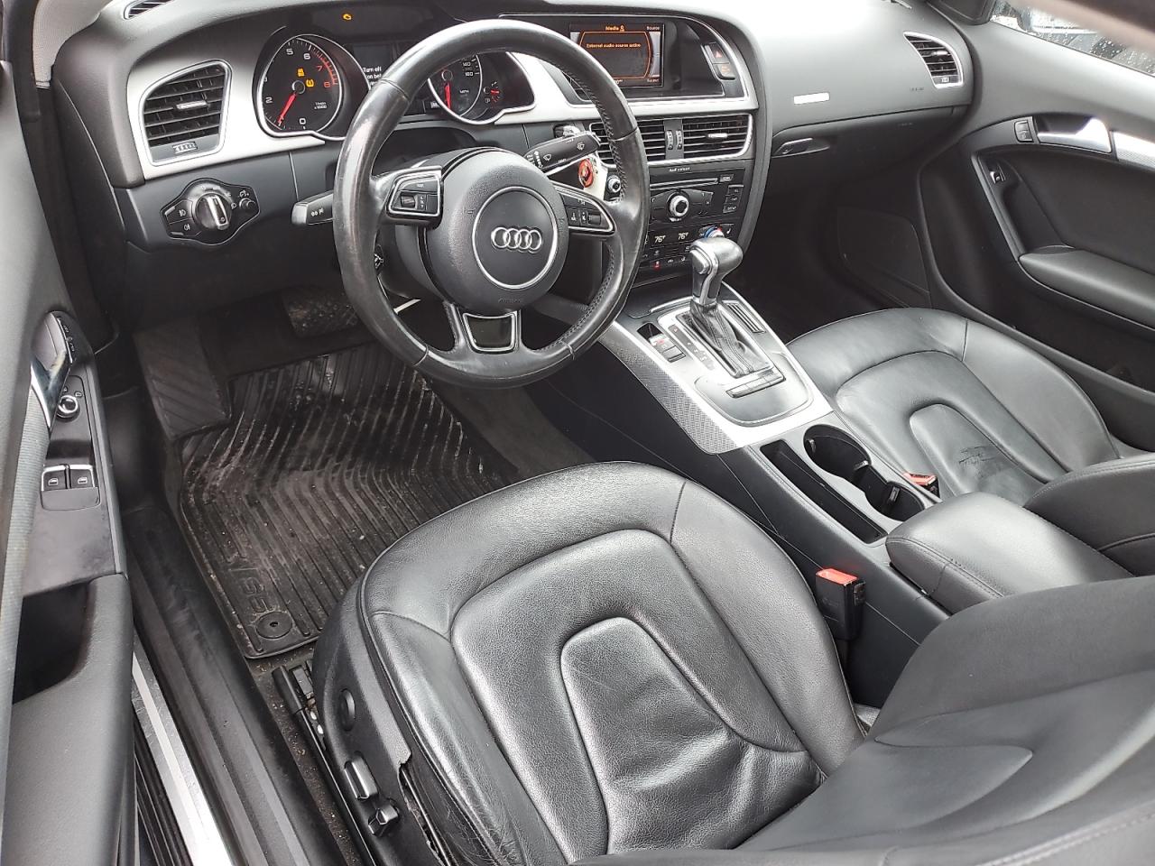 2014 Audi A5 VIN WAUCFAFR5EA003496 Copart auction photo, rear end / front end damage thumbnail 8