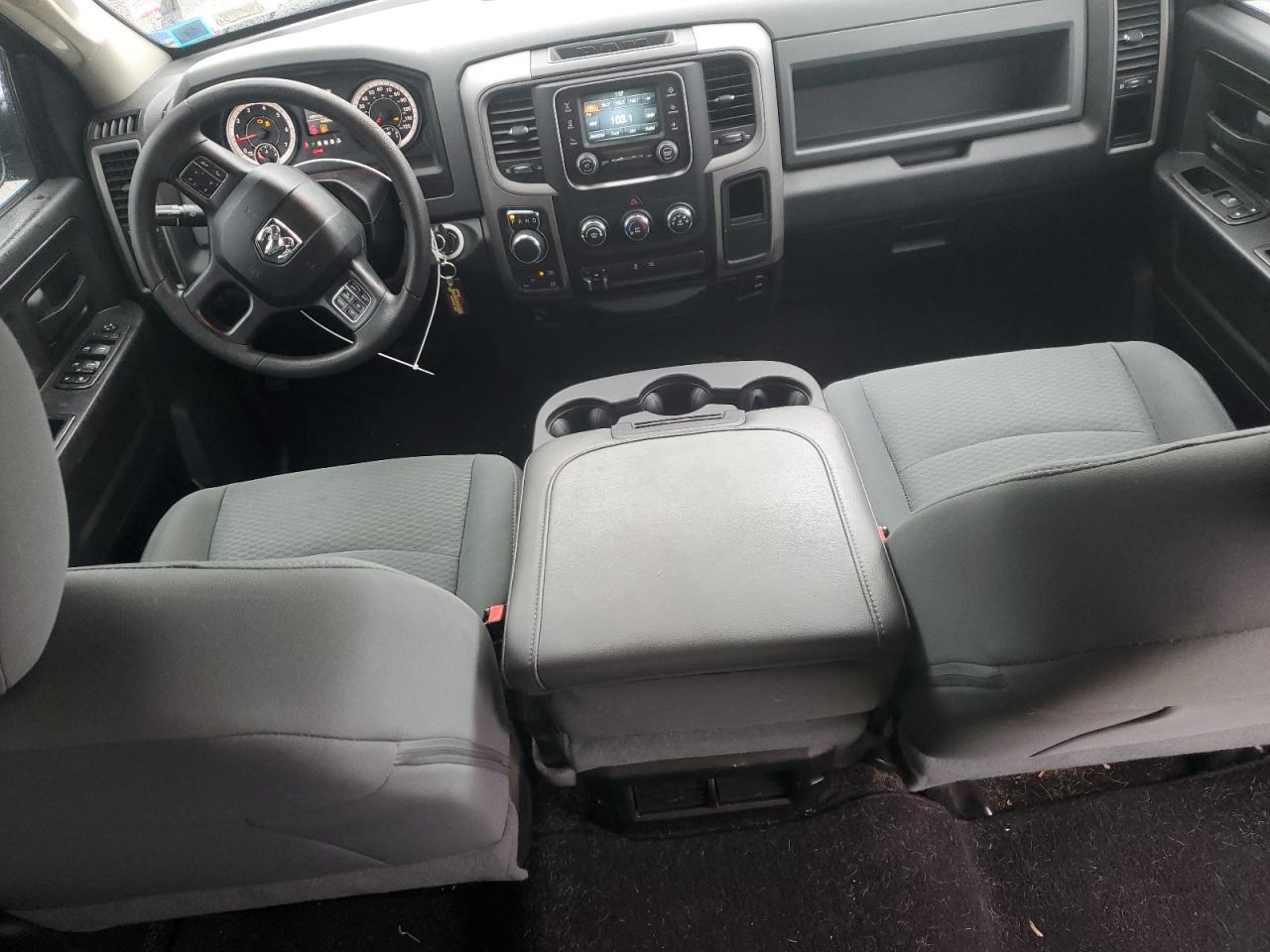 2016 RAM 1500 VIN 1C6RR7KT9GS113240 Copart auction photo, front end / side damage thumbnail 8