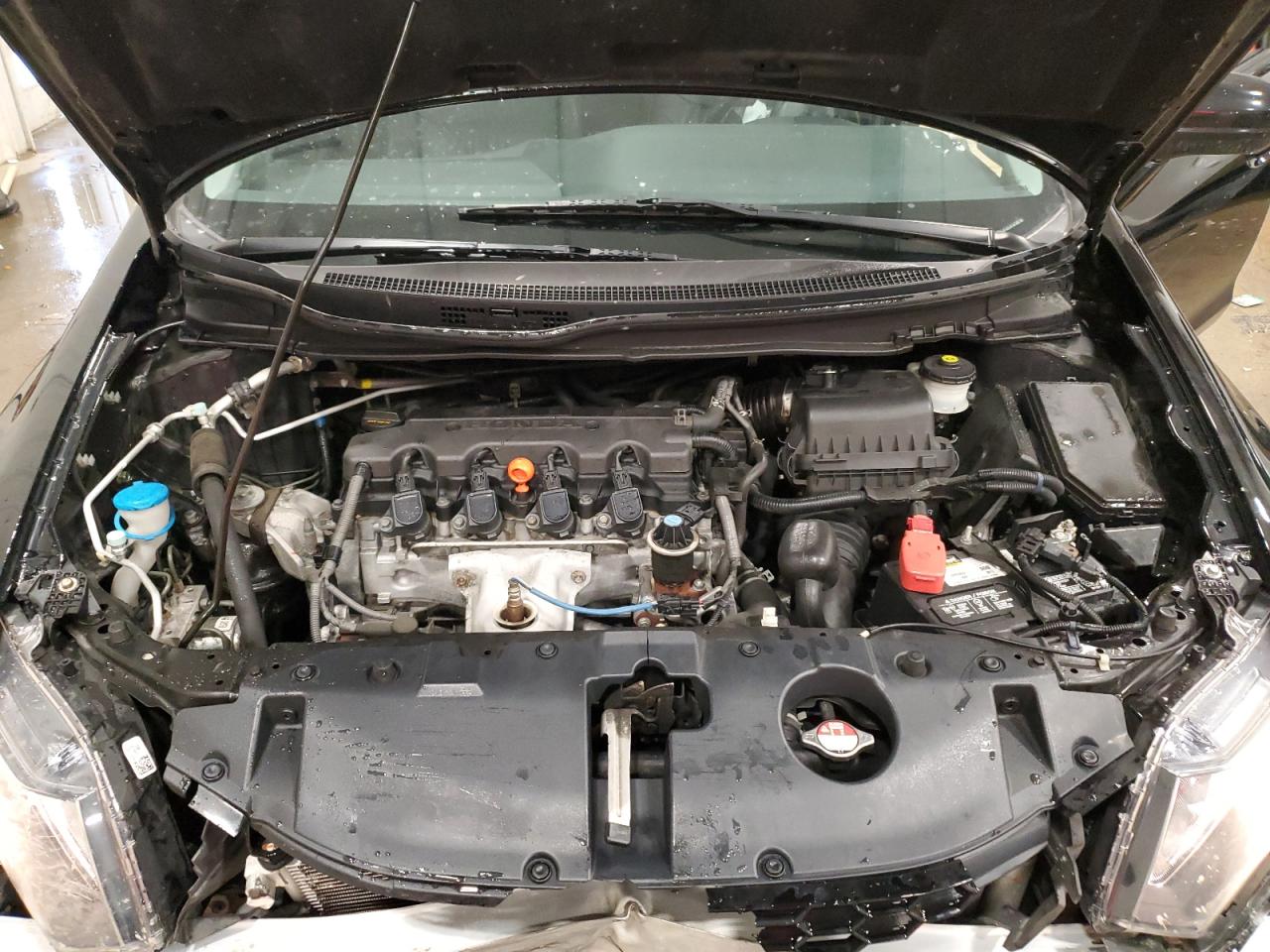 2015 Honda Civic VIN 2HGFB2F93FH535478 Copart auction photo, front end damage thumbnail 11