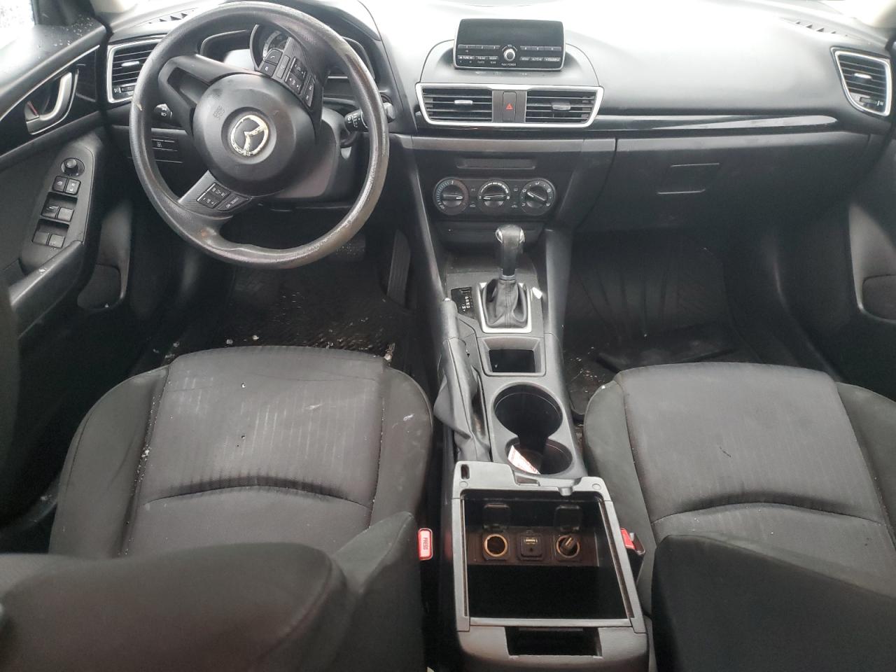 2014 Mazda 3 VIN JM1BM1U73E1217621 Copart auction photo, vandalism damage thumbnail 8