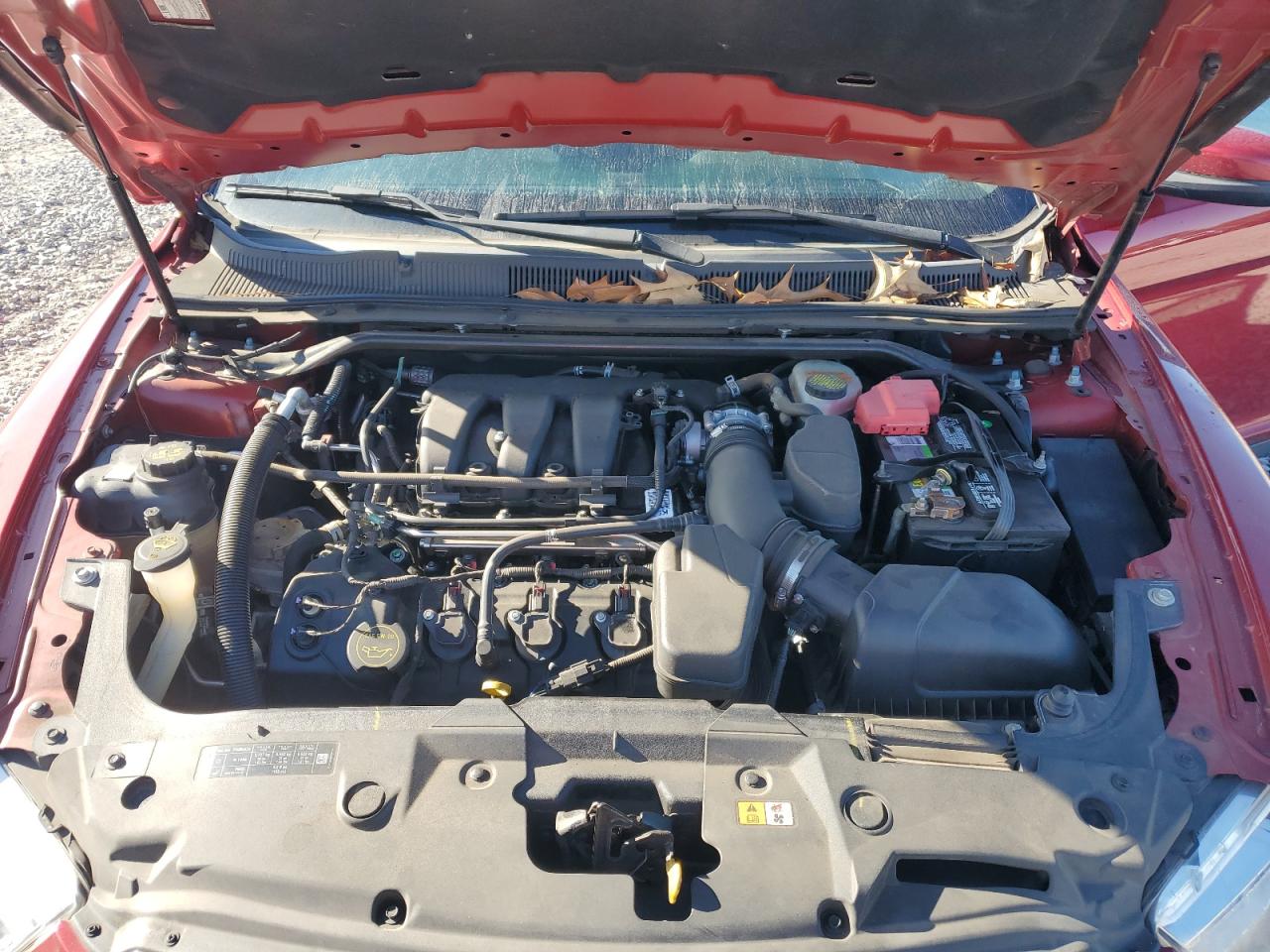 2014 Ford Taurus VIN 1FAHP2E86EG136114 Copart auction photo, rear end damage thumbnail 12