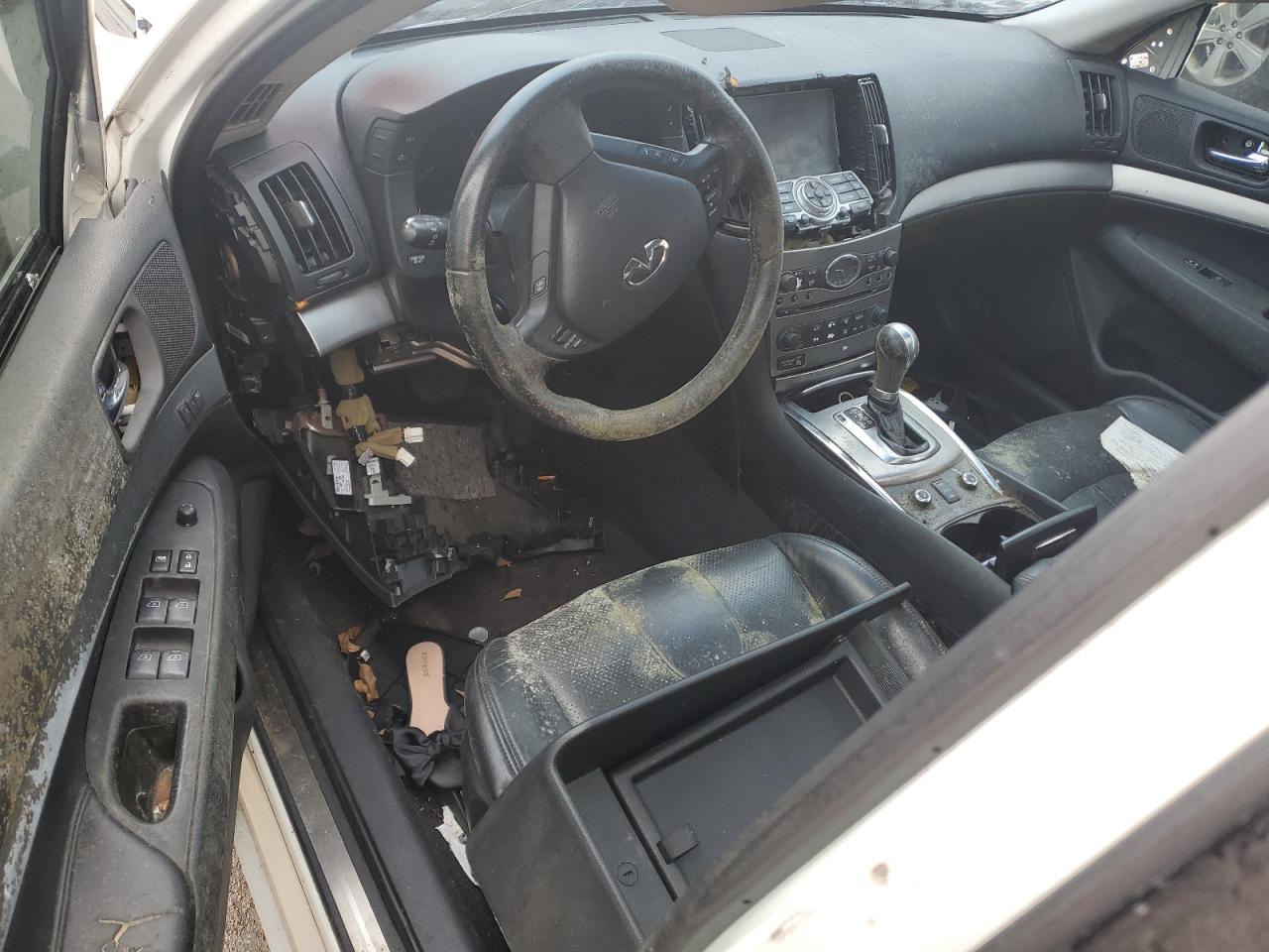 2011 Infiniti G VIN JN1CV6AR9BM351454 Copart auction photo, all over damage thumbnail 8