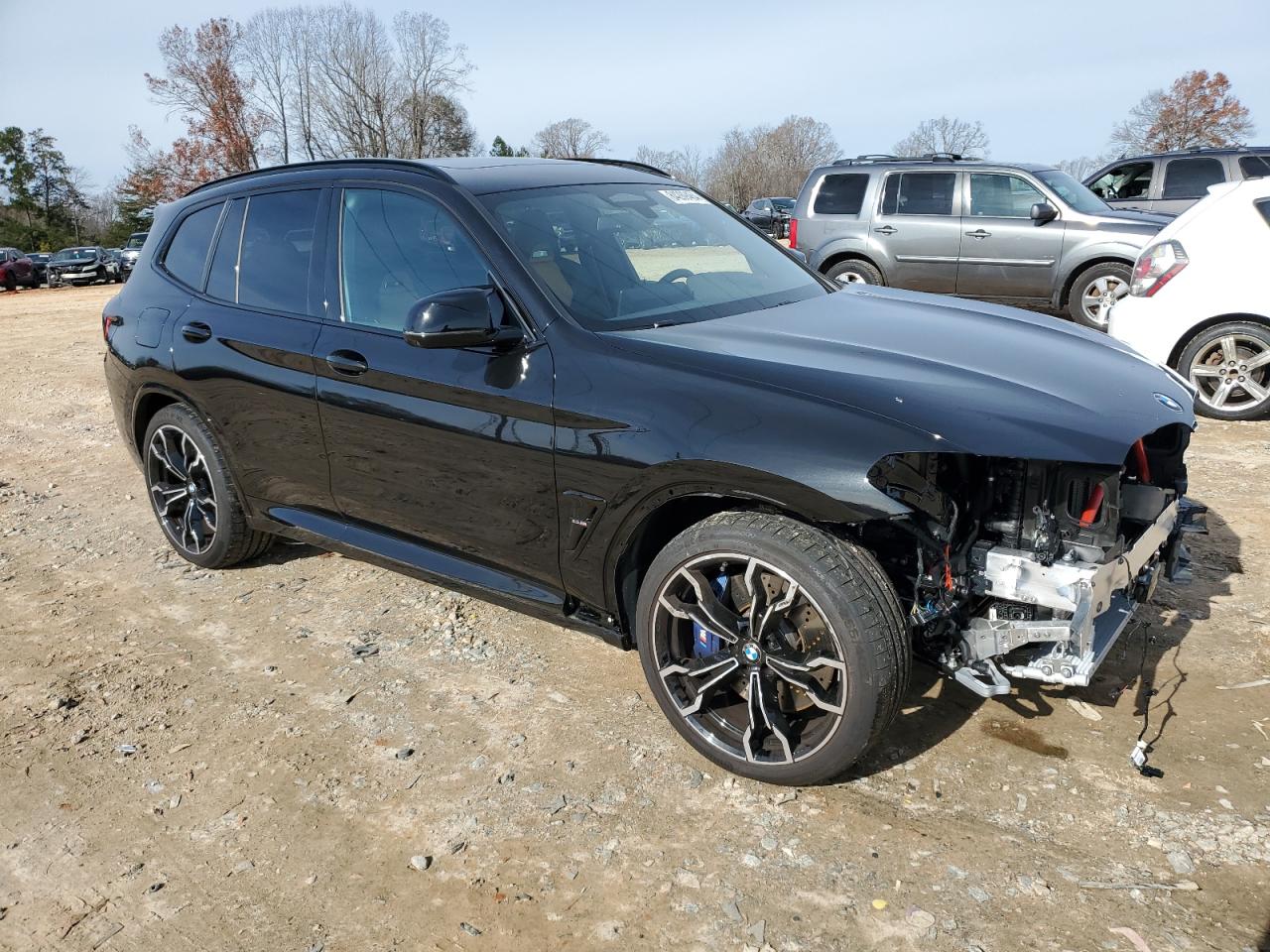 2024 BMW X3 M VIN 5YM13EC07R9X46224 Copart auction photo, front end damage thumbnail 4