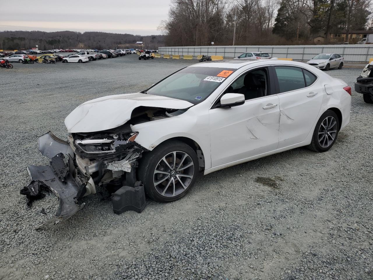 2019 Acura TLX VIN 19UUB2F37KA005736 - Copart auction photo