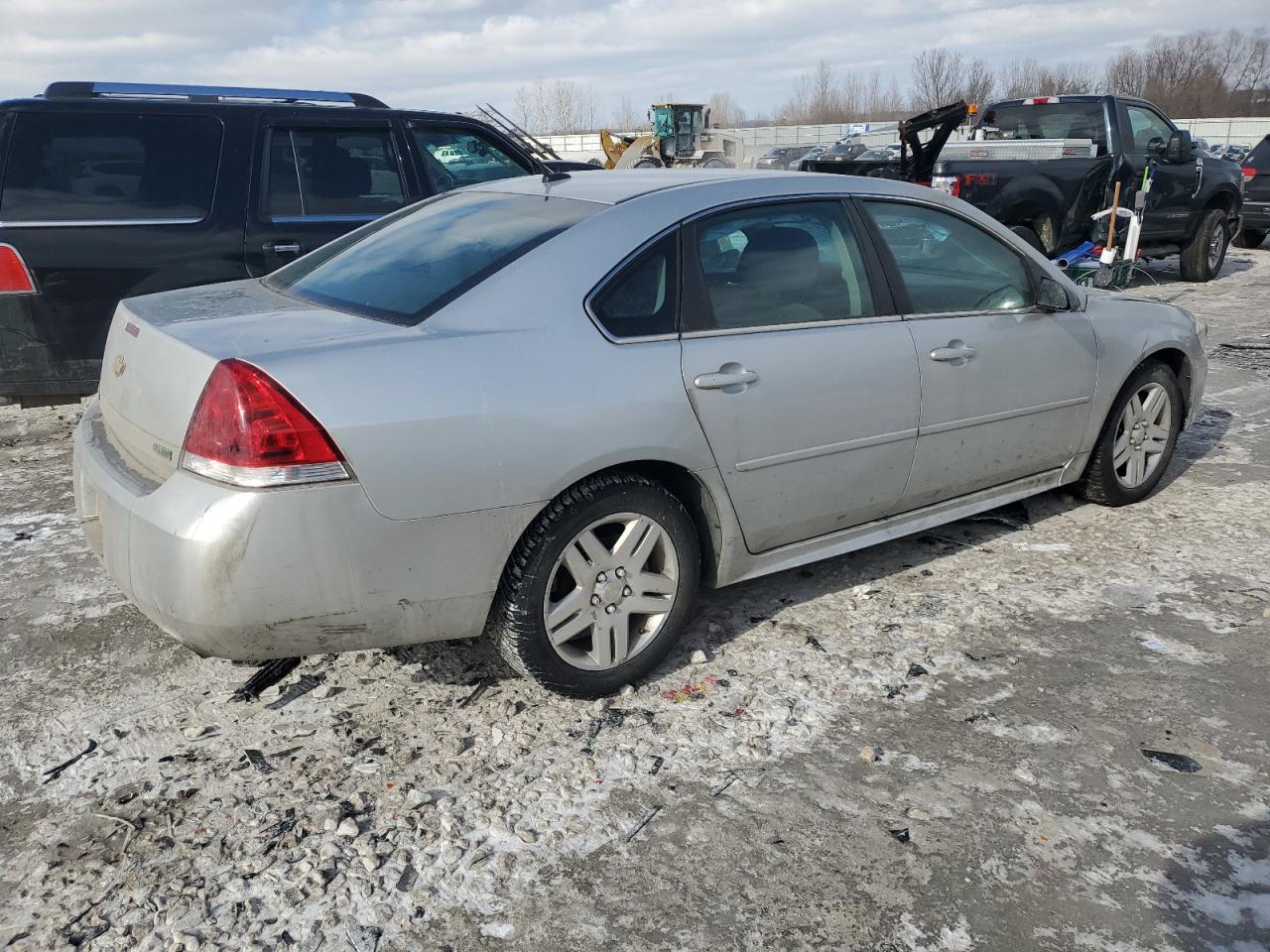 2013 Chevrolet Impala VIN 2G1WG5E39D1216034 Copart auction photo, side / front end damage thumbnail 3