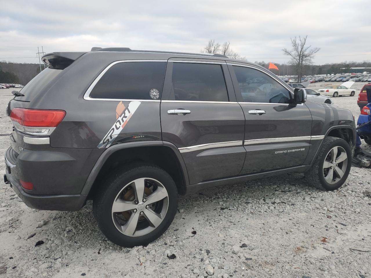 2015 Jeep Grand Cherokee VIN 1C4RJFCG0FC726304 Copart auction photo, front end damage thumbnail 3